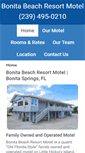 Mobile Screenshot of bonitabeachresort.com